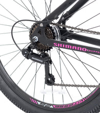 Load image into Gallery viewer, Kent Genesis Maeve Mountain Bike, 26" Wheels, Adults Ages 13+, Black and Pink