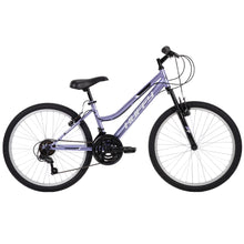 Load image into Gallery viewer, Huffy 24" Rock Creek Mountain Bike, Fits Riders 4'8" - 5'8", Purple, Adult, Women'S