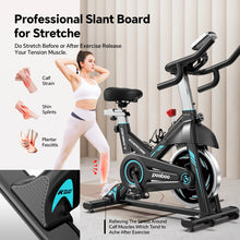 Load image into Gallery viewer, Pooboo Professional Indoor Cycling Bike Stationary Exercise Bikes Home Cardio Workout Bicycle Machine 350 lb Flywheel Weight 40 lb