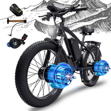 Load image into Gallery viewer, Electric Fat Tire Bike for Adults, 6000W Dual Motor Ebike, Max 50MPH 26"x4.0 Off - Road Mountain Electric Bicycle, 60V 25AH, UL2849