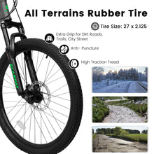 Load image into Gallery viewer, 27.5 - Inch Mountain Bike for Adults | 21 - Speed Trail &amp; City Bicycle with Disc Brakes | Gray