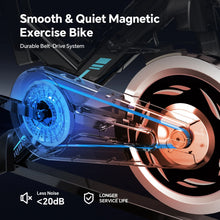 Load image into Gallery viewer, Pooboo Professional Indoor Cycling Bike Stationary Exercise Bikes Home Cardio Workout Bicycle Machine 350 lb Flywheel Weight 40 lb
