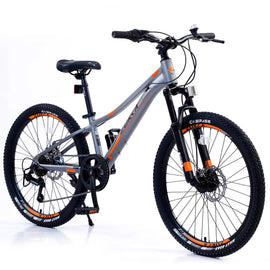 Meghna 24 in Mountain Bike Aluminum Alloy Frame 7 Speed Bicycle for Unisex Students